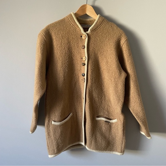 - Vintage Gaddy Sport 100% Wool cardigan - Picture 1 of 12